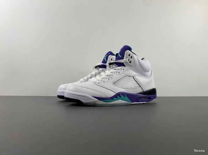 Cheap TBK Air 5 (2013) Retro Jordan Grape 136027-108 0731